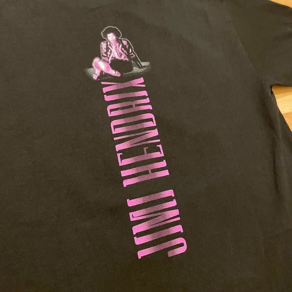 Vintage 2002 Jimi Hendrix Zion Rootswear rock n roll band tshirt - Picture 4 of 8